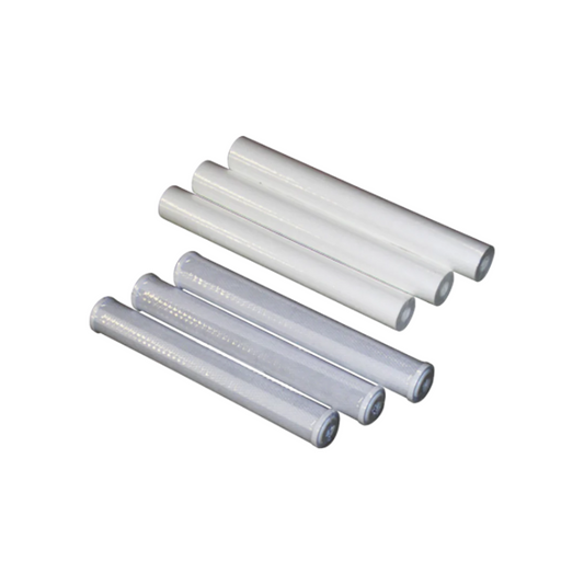 Six filters to be used in a water treatment system